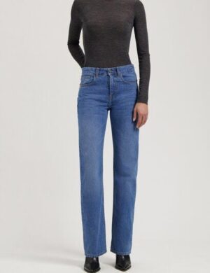 MUD Jeans Damen Jeans Loose Fit Jamie – Fresh Fade