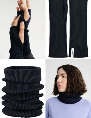 MELA Bundle Schlauchschal DAIVI + Pulswärmer DIPTA