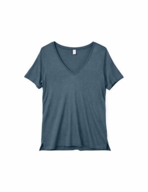 Mazine V-Ausschnitt T-Shirt aus Ecovero