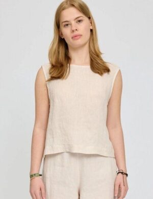 Mazine Top für Frauen – aus 100% Leinen