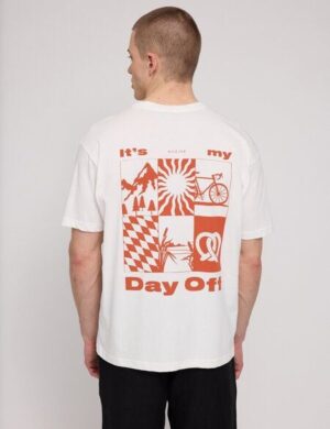 Mazine T-Shirt mit Backprint day off