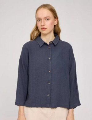 Mazine Sommerbluse Linen 3/4 – aus 100% Leinen