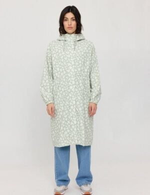 Mazine Oversized Regenmantel aus recykeltem Plastik