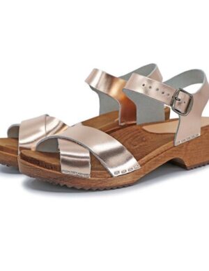 MÄRTA – schwedische Holz Clogs Sandale von me&myclogs – low heel