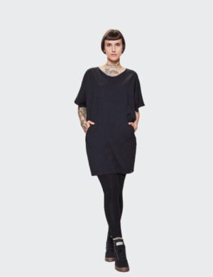 LUMEN organic Longshirt mit Taschen OVERSIZED Jersey