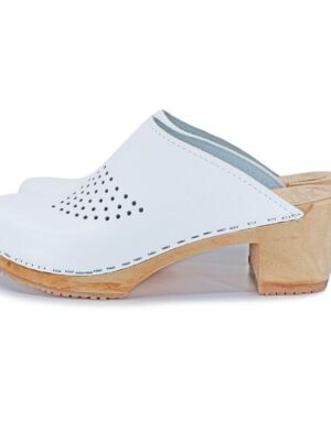 LIV – schwedische Holz Clogs von me&myclogs – high mid heel