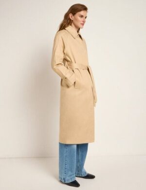 LANIUS Trenchcoat (OCS) aus TENCEL Lyocell und Bio-Baumwolle