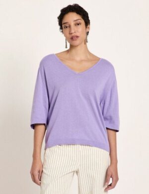 LANIUS Strickshirt aus Bio-Baumwolle