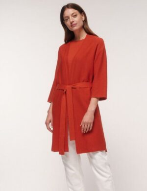 LANIUS Strickmantel aus Bio-Baumwolle