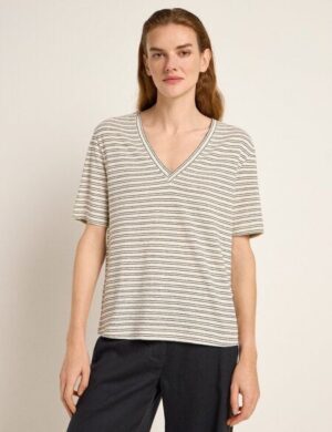 LANIUS Streifenshirt (OCS) aus Hanf und Bio-Baumwolle