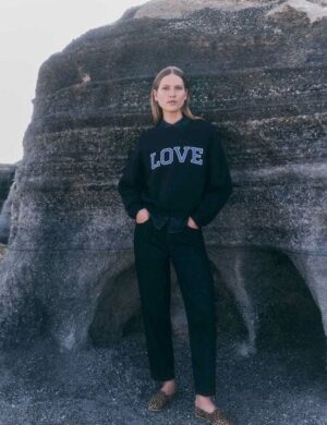 LANIUS Statementsweatshirt (GOTS) aus Bio-Baumwolle