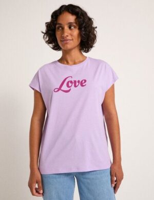 LANIUS Statement Shirt Love aus Bio-Baumwolle