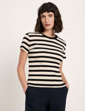 LANIUS Shirt mit Streifen (GOTS) aus Bio-Baumwolle