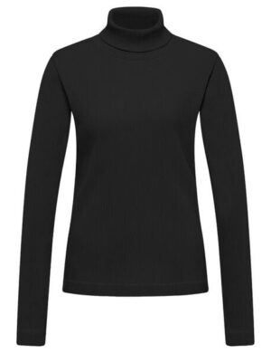 LANIUS Rollkragenshirt in Rippoptik