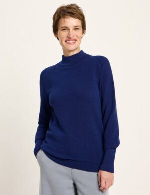 LANIUS Rollkragenpullover aus Bio-Baumwolle