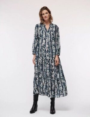 LANIUS Maxikleid Print Batik