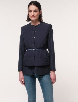 LANIUS Leicht wattierte Weste aus recyceltem Polyester