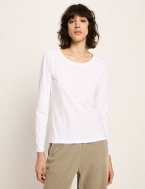 LANIUS Langarmshirt aus Bio-Baumwolle