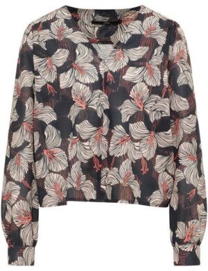 LANIUS Langarm-Bluse print bloom