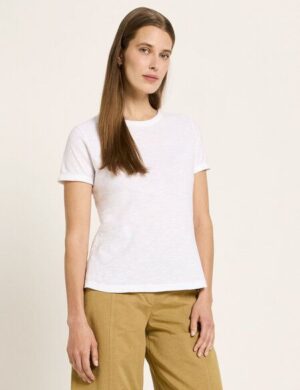 LANIUS Kurzarmshirt (GOTS) aus Bio-Baumwolle