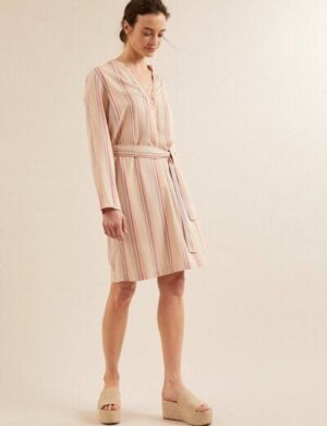 LANIUS Kleid mit Streifen