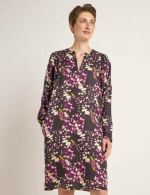 LANIUS Kleid mit Kräuseln aus TENCEL Lyocell
