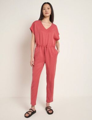 LANIUS Jumpsuit STRIPE aus TENCEL und Bio-Leinen