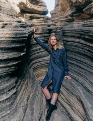 LANIUS Jeans Kleid aus TENCEL