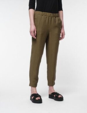 LANIUS Hose mit Gummibund aus TENCEL mit recyceltem Polyester