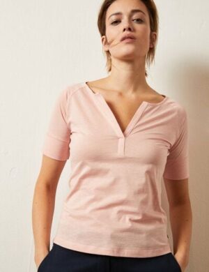 LANIUS Halbarmshirt aus Bio-Baumwolle GOTS