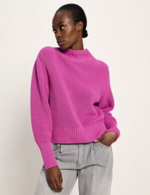 LANIUS Grobstrickpullover aus Bio-Baumwolle