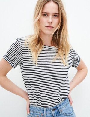 Kuyichi T-Shirt Olivia Striped