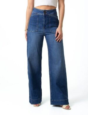 Kuyichi FARRAH Flare Jeans (Ocala blue)