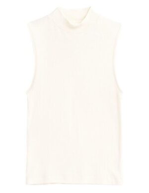 KnowledgeCotton Apparel Top High Neck Rib