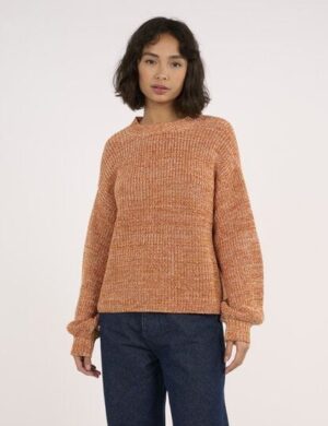 KnowledgeCotton Apparel Strickpullover – Crew Neck – aus Bio-Baumwolle