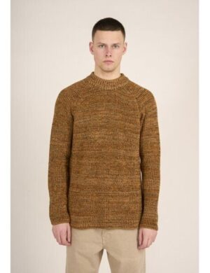 KnowledgeCotton Apparel Strick-Pullover TWISTED YARN aus Bio-Baumwolle