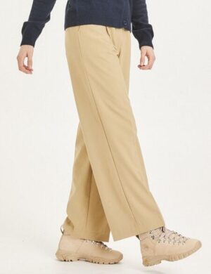 KnowledgeCotton Apparel Stoffhose – POSEY – aus recyceltem Polyester