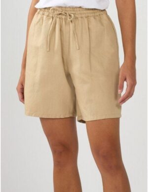 KnowledgeCotton Apparel Shorts aus Bio-Baumwolle und Bio-Leinen