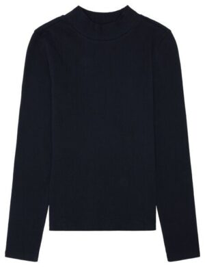 KnowledgeCotton Apparel Ripp-Longsleeve High Neck