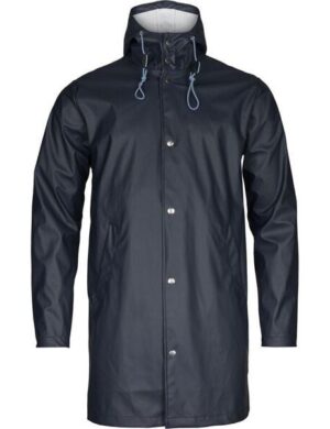 KnowledgeCotton Apparel Regenjacke – Long Rain Jacket- Total Eclipse