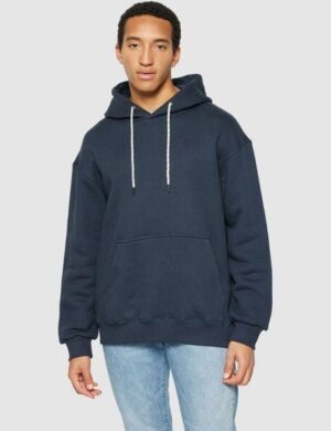 KnowledgeCotton Apparel Pullover Loose Heavy Sweat Hoodie