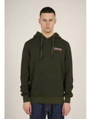 KnowledgeCotton Apparel Oversize Kapuzenpullover aus Bio-Baumwolle – Vegan