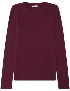 KnowledgeCotton Apparel Longsleeve Rib Scoop Neck