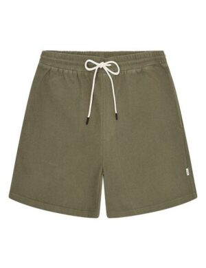 KnowledgeCotton Apparel Lockere Bouclé-Shorts FIG aus Bio-Baumwolle
