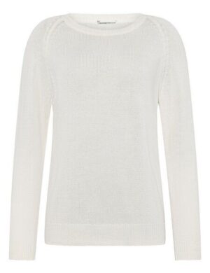 KnowledgeCotton Apparel Leichter Rundhals-Pullover aus Bio-Baumwolle