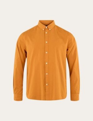KnowledgeCotton Apparel LARCH Casual Fit Cord Hemd GOTS/Vegan