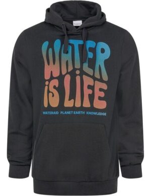 KnowledgeCotton Apparel Kapuzenpullover WATERAID aus Bio-Baumwolle