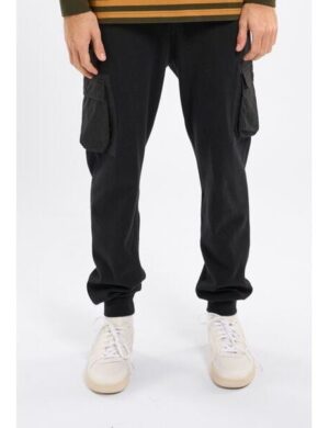 KnowledgeCotton Apparel Jogginghose UTILITY mit Taschen aus Bio-Baumwolle