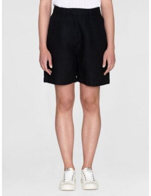 KnowledgeCotton Apparel High-Waist Shorts POSEY aus Bio-Leinen