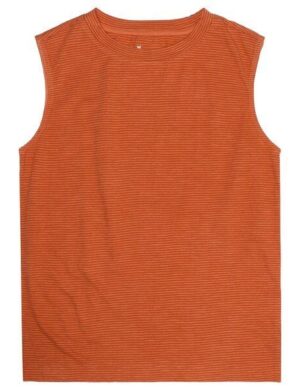 KnowledgeCotton Apparel Gestreiftes Top Slub